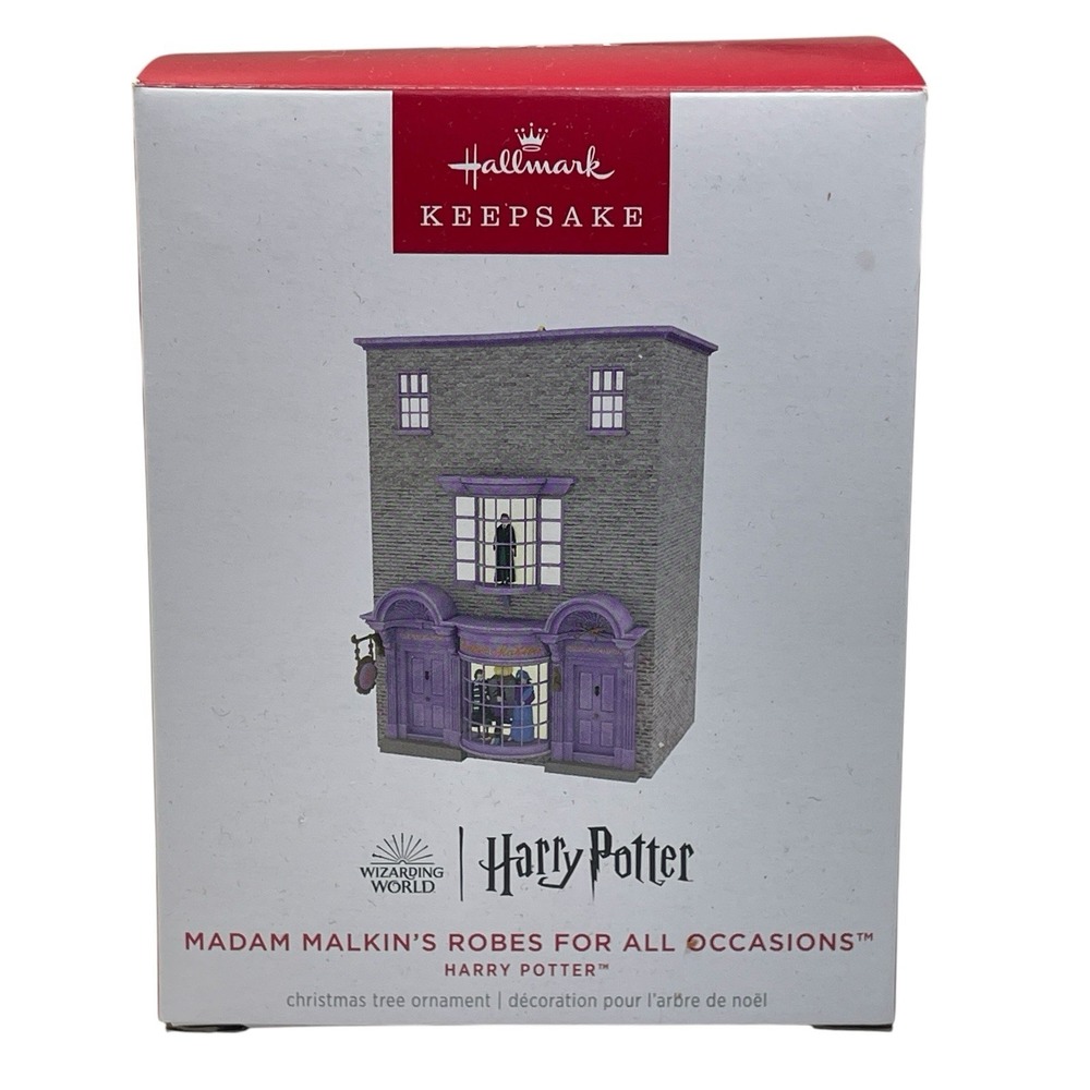 2024 Hallmark Keepsake Harry Potter "Madam Malkin's Robes for All Occasions" NIB